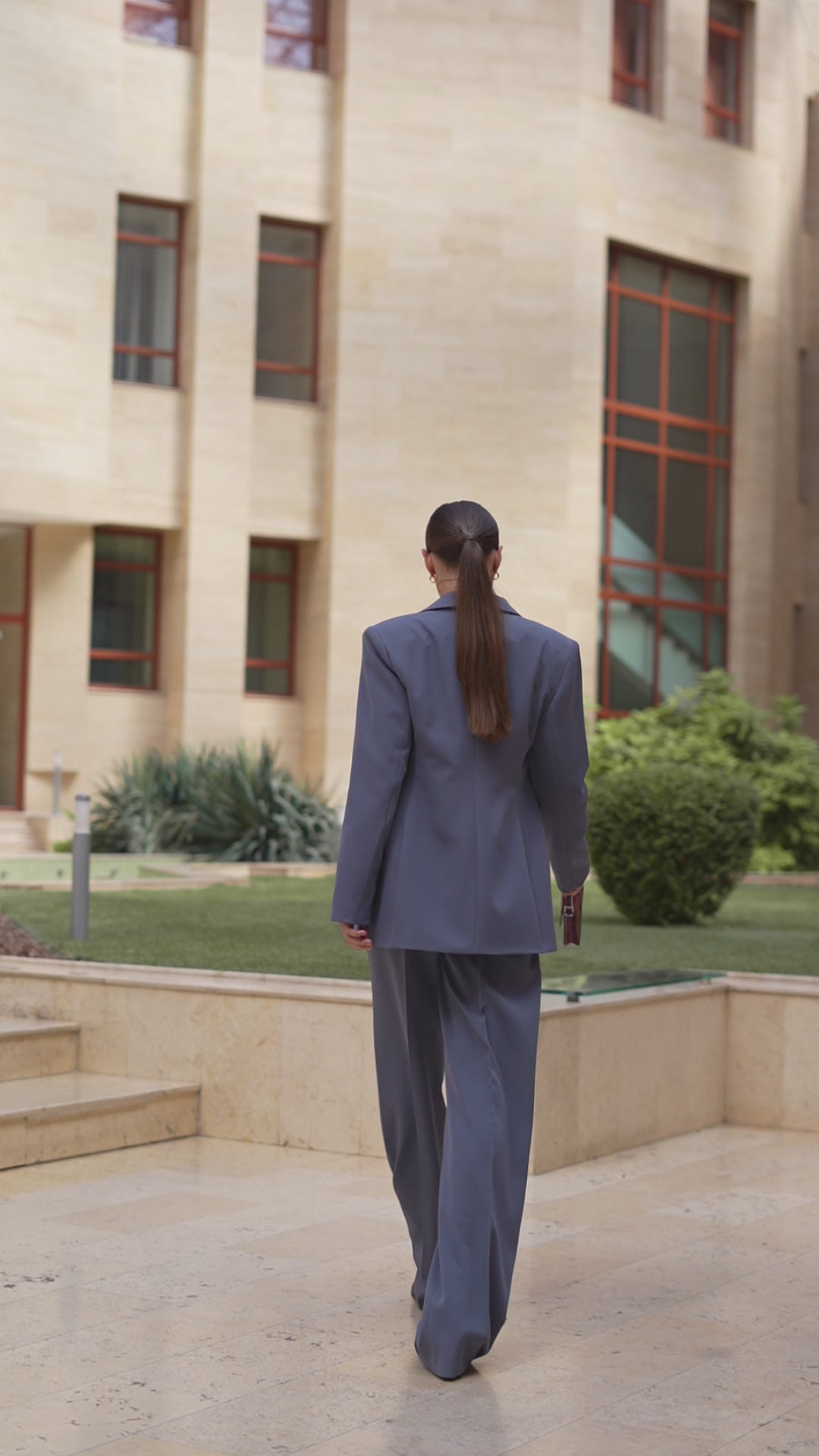 BE SURE – Tailleur sartoriale elegante per laurea, cerimonia ed eventi Blu Polvere